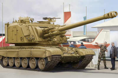 HobbyBoss 1/35 GCT 155mm AU-F1 SPH Based on T-72 83835