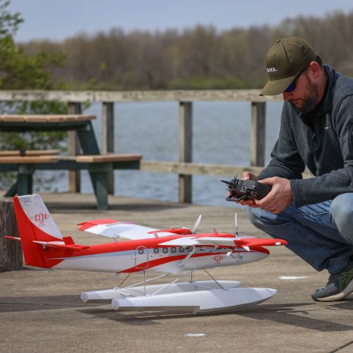E-Flite DHC-6 Twin Otter 1.4m BNF Basic with AS3X+ and SAFE Select A-EFL32050CF