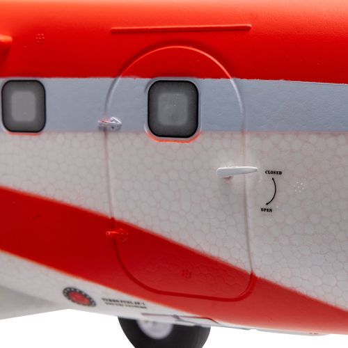 E-Flite DHC-6 Twin Otter 1.4m BNF Basic with AS3X+ and SAFE Select A-EFL32050CF