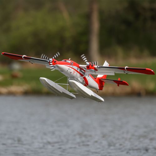 E-Flite DHC-6 Twin Otter 1.4m BNF Basic with AS3X+ and SAFE Select A-EFL32050CF