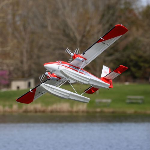 E-Flite DHC-6 Twin Otter 1.4m BNF Basic with AS3X+ and SAFE Select A-EFL32050CF