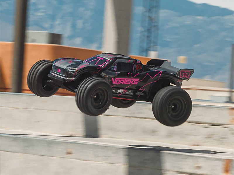 Arrma VORTEKS 223S DSC 2WD RTR Brushless Stadium Truck1/10 Pink C-ARA3505T3