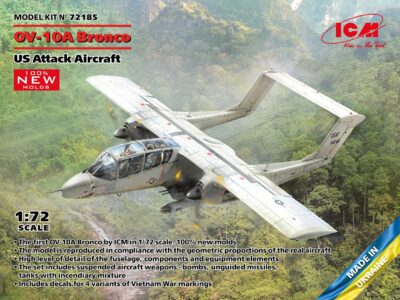 ICM 1/72 OV-10А Bronco, U.S. Attack Aircraft   ICM72185