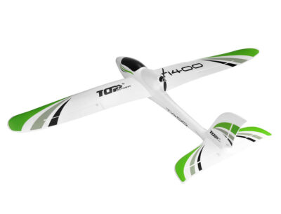 Top Rc T1400 Glider Rtf With Flysky 6Ch Radio & Gyro TOP100E