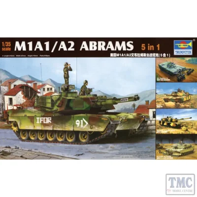 Trumpeter 1/35 Scale M1A1/A2 Abrams '5-in-1' PKTM01535