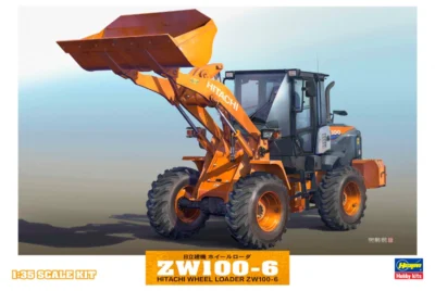 Hasegawa 1/35 Hitachi Wheel Loader ZW100-6    HWM04