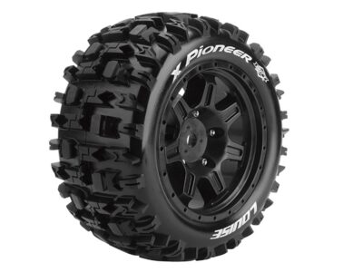 LOUISE RC X-PIONEER BLACK MOUNTED X-MAXX HEX 24MM L-T3296B