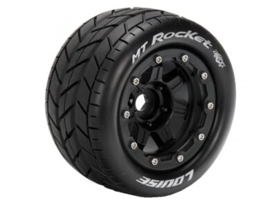 Louise RC MT-Rocket Maxx Soft 1/2in Offset Hex 17mm (Black)   L-T3328SB