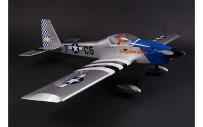Max Thrust Ruckus P-51 1380mm EP/GP Balsa ARTF