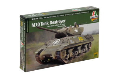 Italeri M10 Tank Destroyer 100% NEW MOULD  Inc Crew  1/56 15758