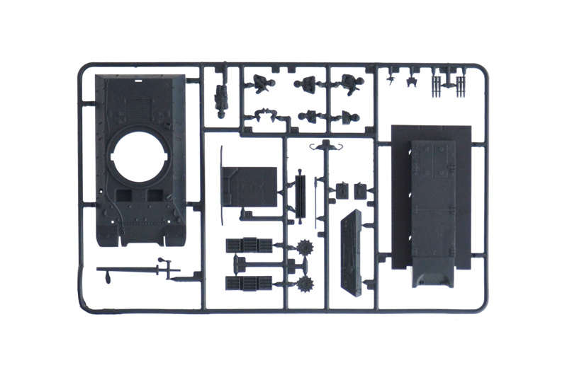 Italeri M10 Tank Destroyer 100% NEW MOULD Inc Crew 1/56 15758 - Image 3