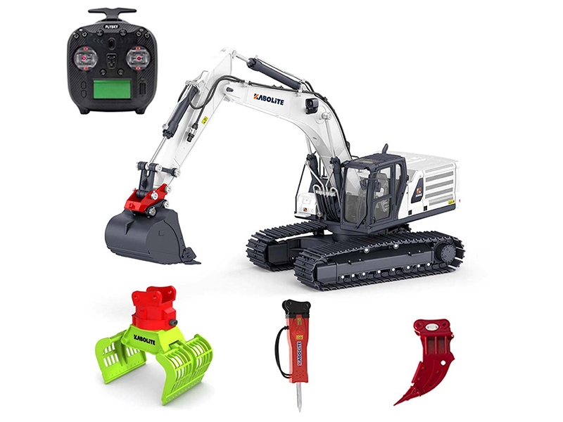 HUINA K961 KABOLITE HYDRAULIC EXCAVATOR WITH TOOL ATTACHMENTS (RIPPER, HAMMER AND CLAW) CY961-100S - Image 6