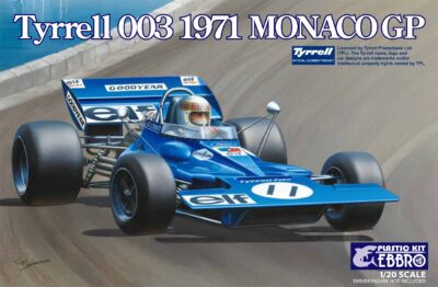 Ebbro 1/20 Tyrrell 003 Monaco GP 1971 E007