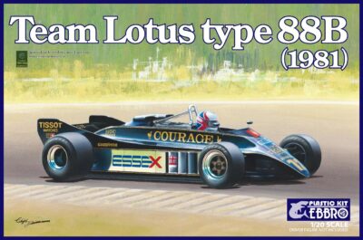 Ebbro 1/20 Team Lotus Type 88B 1981 E010