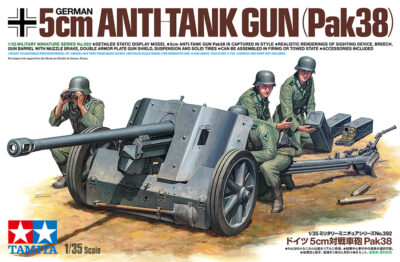 Tamiya 1/35 German Anti Tank Gun 5cm Pak38   35392
