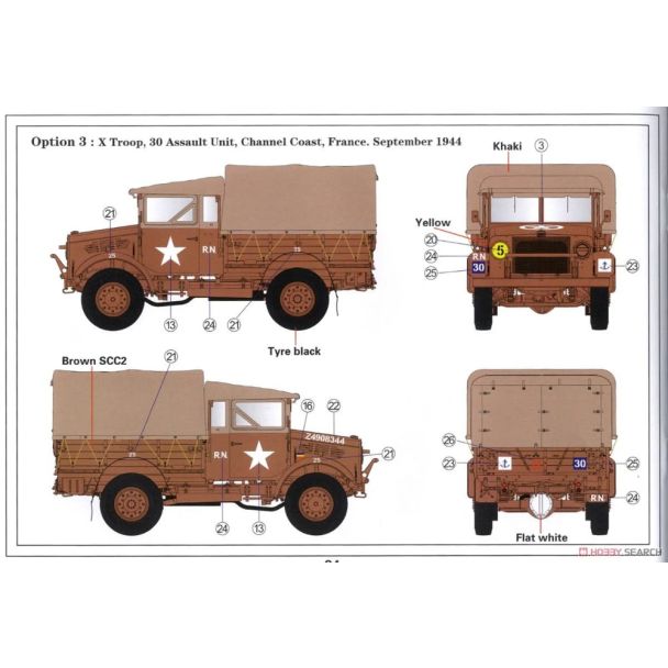 Gecko Models 1/35 Bedford MWD 15-cwt 4x2 GS Truck (Closed Cab) - Image 3