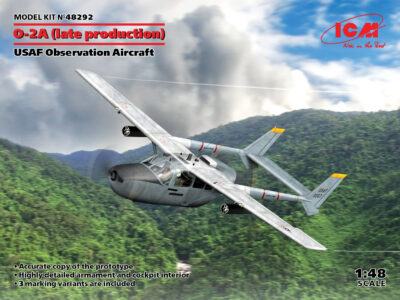 ICM O-2A (Late Production), USAF Observation Aircraft 1/48 ICM48292