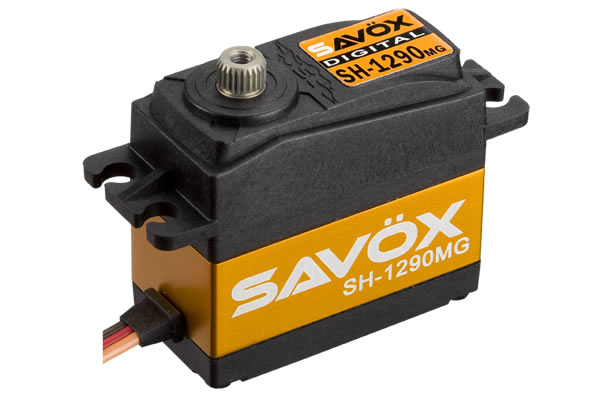 SAVOX SH1290MG+ DIGITAL STD SIZE RUDDER SERVO 5.0KG@6V PLUS SAV-SH1290MG+ - Image 6