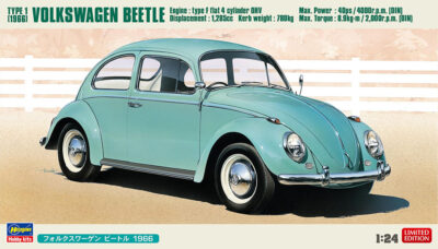 Hasegawa 1/24 1966 Volkswagen Beetle Type 1 HA20732