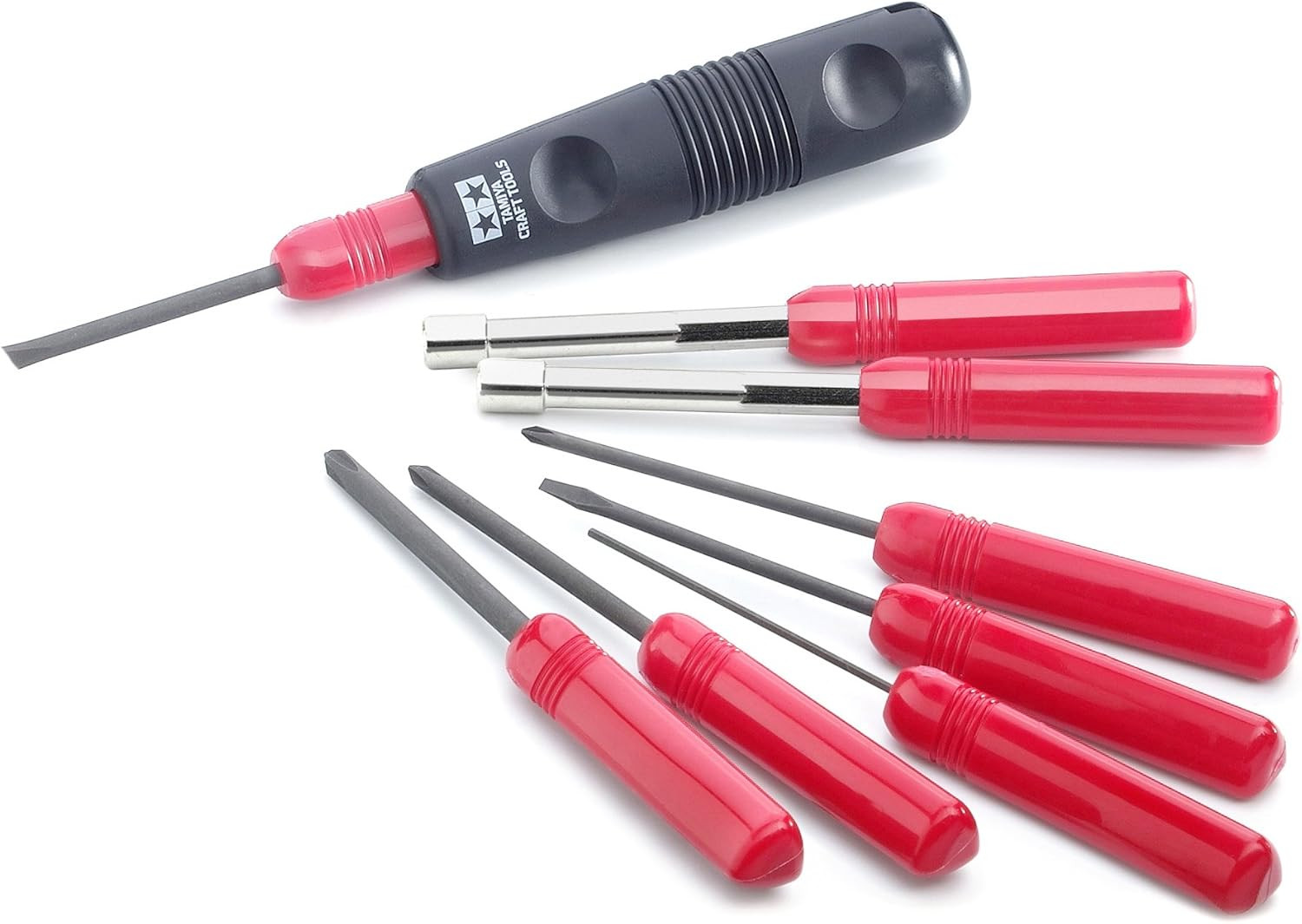 Tamiya Builder's 8 pc Screwdriver Set 74023 - Image 2