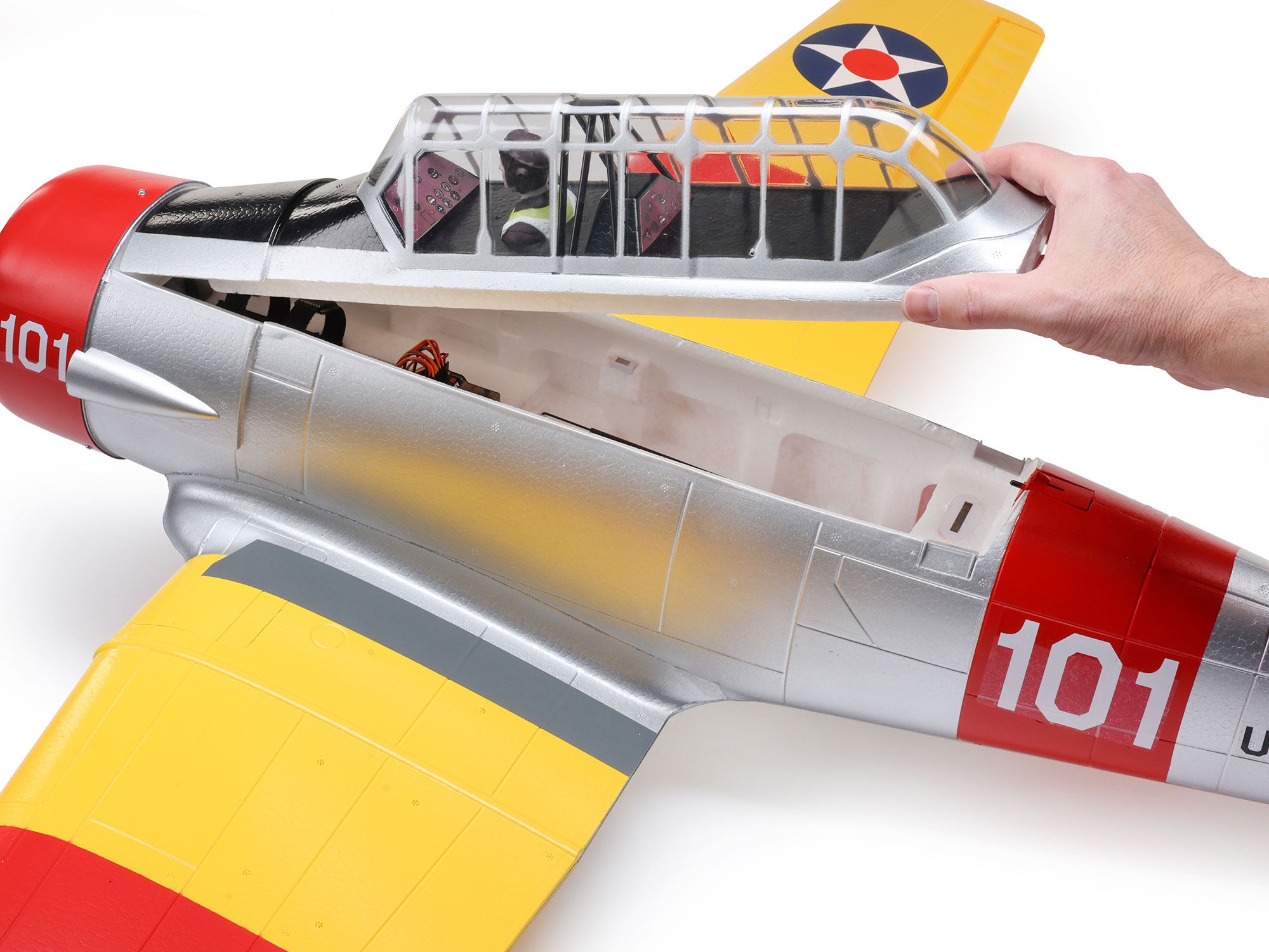 E-Flite SNJ-5/AT-6 Texan 1.5m PNP A-EFL08775 - Image 13