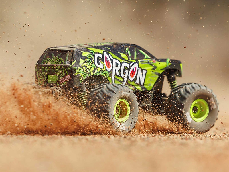 Arrma 1/16 GORGON GROM 4X4 RTR Brushed Monster Truck (Battery and Charger Included) Yellow C-ARA2130T1 - Image 12