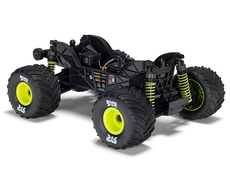 Arrma 1/16 GORGON GROM 4X4 RTR Brushed Monster Truck (Battery and Charger Included) Yellow C-ARA2130T1 - Image 5