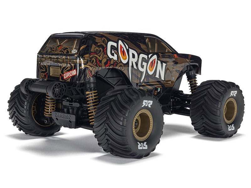 Arrma 1/16 GORGON GROM 4X4 RTR Brushed Monster Truck (Battery and Charger Included) Bronze C-ARA2130T3 - Image 2