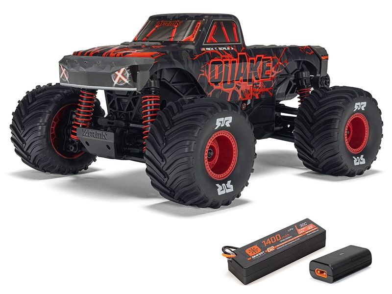 Arrma 1/16 GORGON GROM 4X4 RTR Brushed Monster Truck (Battery and Charger Included) Red C-ARA2130T2 - Image 21