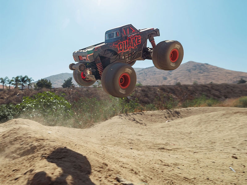 Arrma 1/16 GORGON GROM 4X4 RTR Brushed Monster Truck (Battery and Charger Included) Red C-ARA2130T2 - Image 28