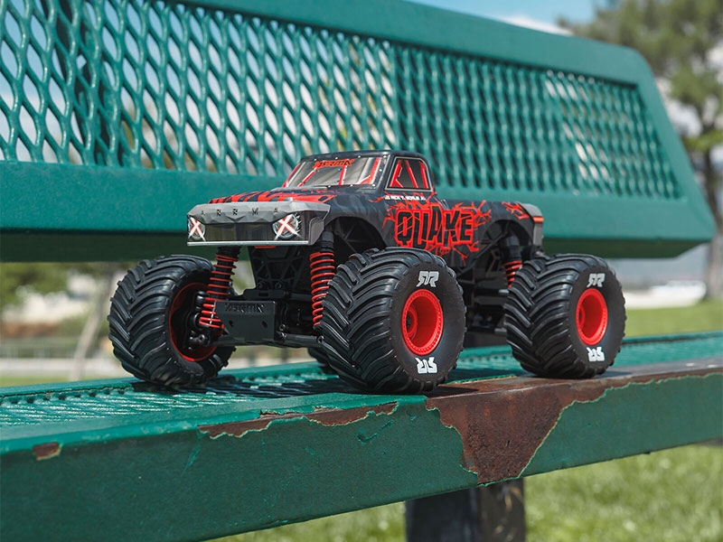 Arrma 1/16 QUAKE GROM 4X4 RTR Brushed Monster Truck (Battery and Charger Included) Red C-ARA2137T1 - Image 10
