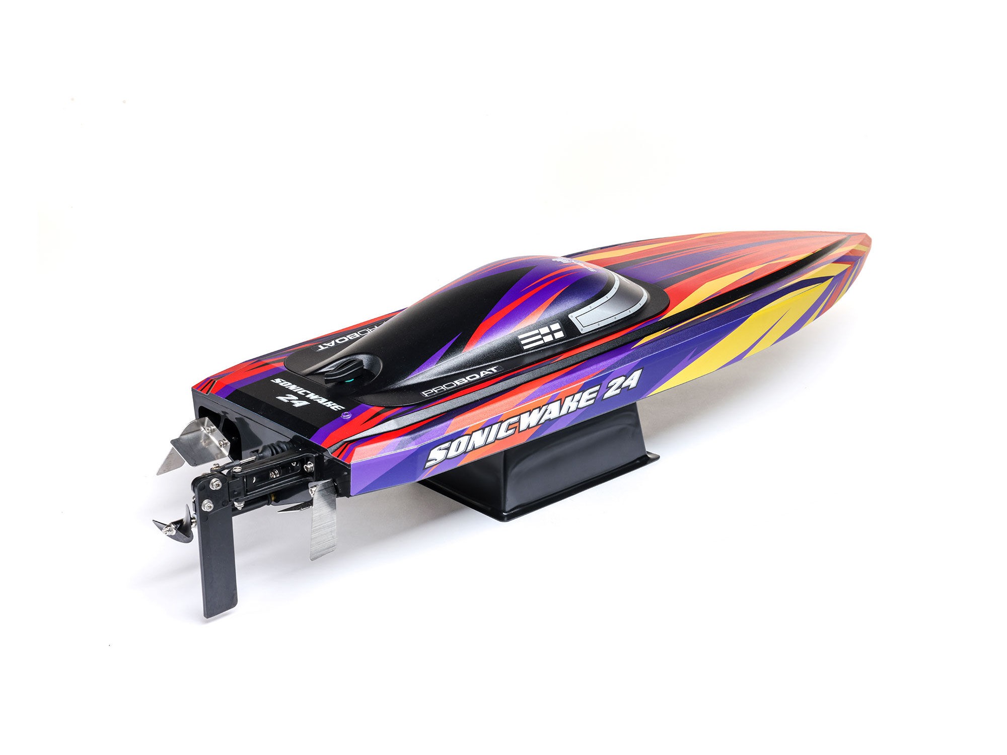 ProBoat Sonicwake 24in Self-Righting Brushless Deep-V RTR Red B-PRB-1992T1 - Image 2