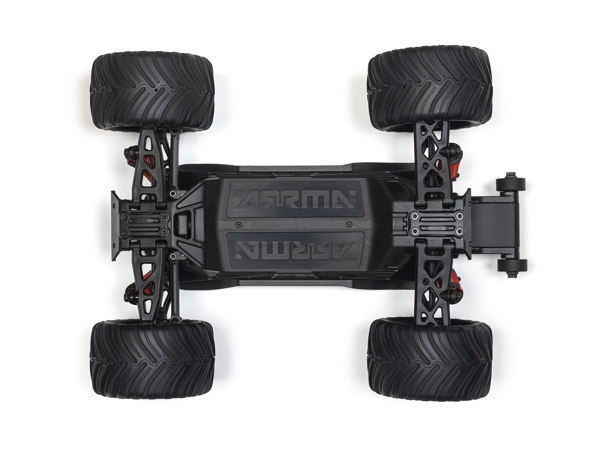Arrma 1/16 GORGON GROM 4X4 RTR Brushed Monster Truck (Battery and Charger Included) Red C-ARA2130T2 - Image 8