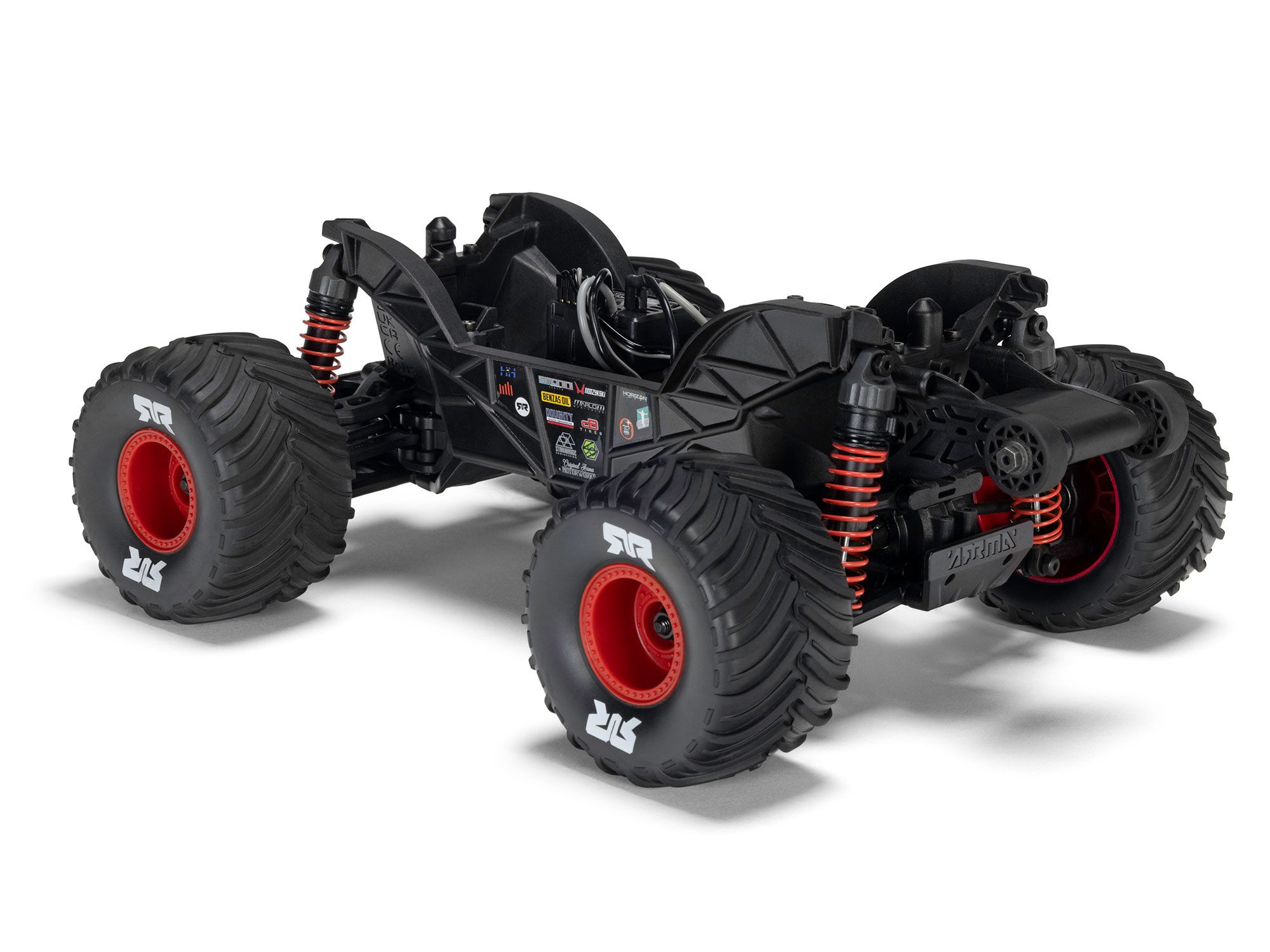 Arrma 1/16 GORGON GROM 4X4 RTR Brushed Monster Truck (Battery and Charger Included) Red C-ARA2130T2 - Image 9