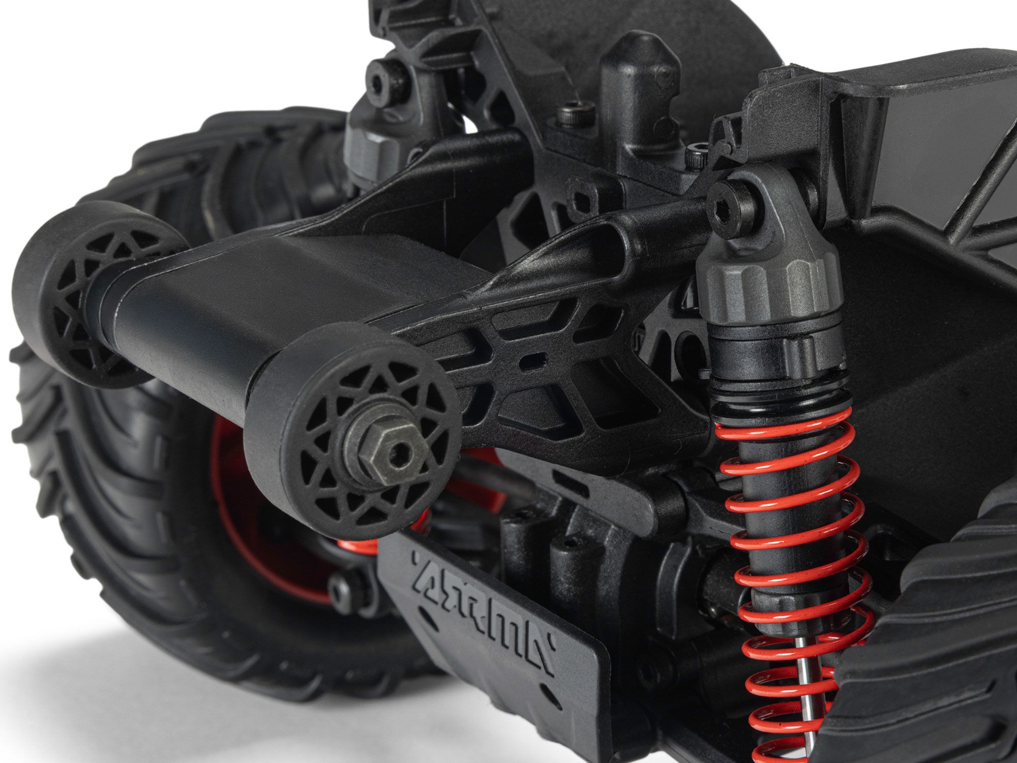 Arrma 1/16 GORGON GROM 4X4 RTR Brushed Monster Truck (Battery and Charger Included) Red C-ARA2130T2 - Image 14