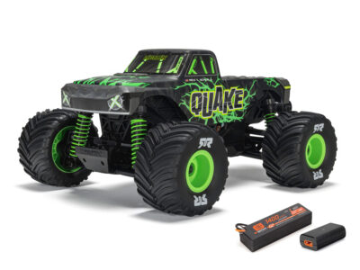 Arrma 1/16 QUAKE GROM 4X4 RTR Brushed Monster Truck (Battery and Charger Included) Green C-ARA2137T2