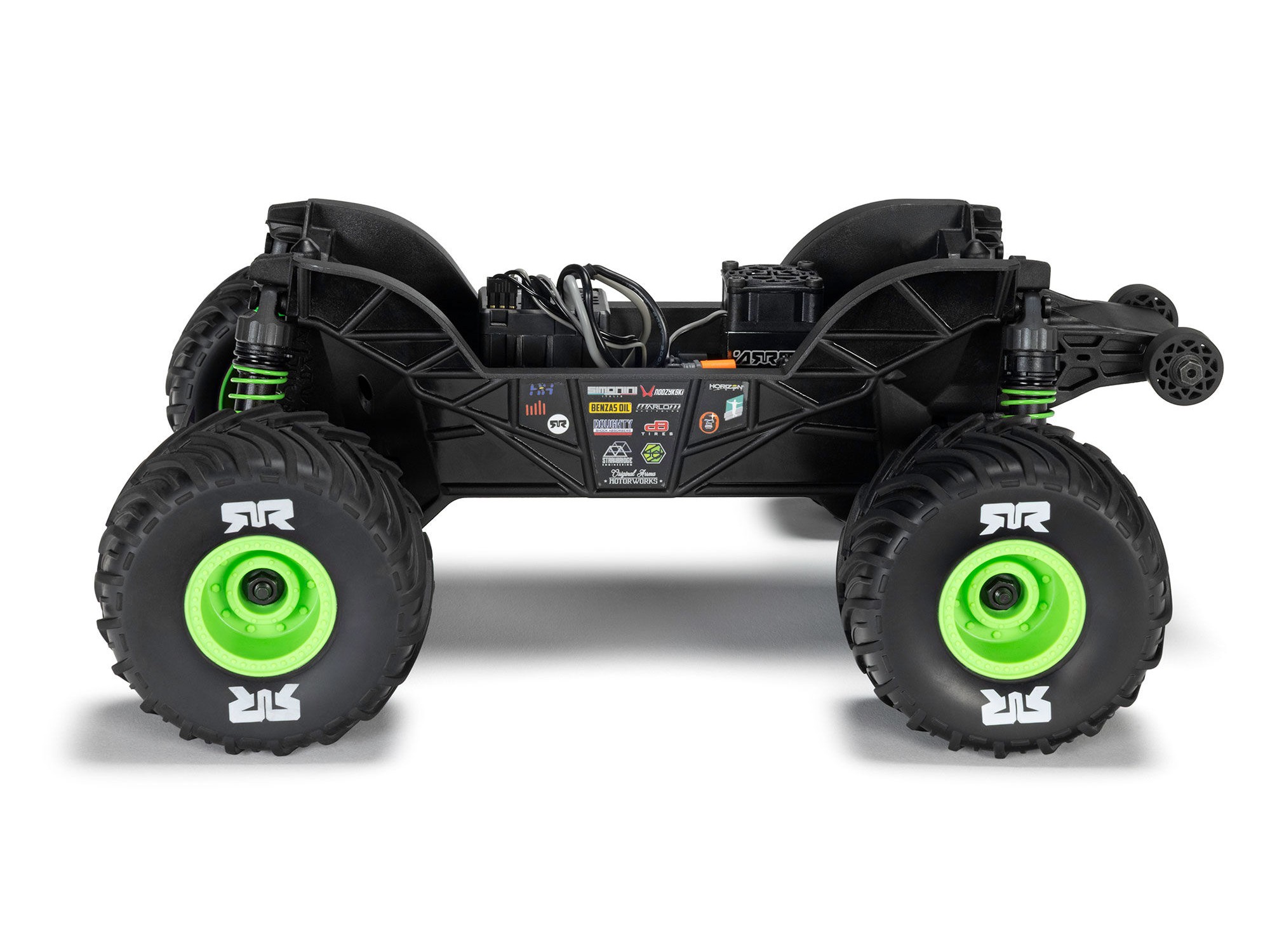 Arrma 1/16 QUAKE GROM 4X4 RTR Brushed Monster Truck (Battery and Charger Included) Green C-ARA2137T2 - Image 10