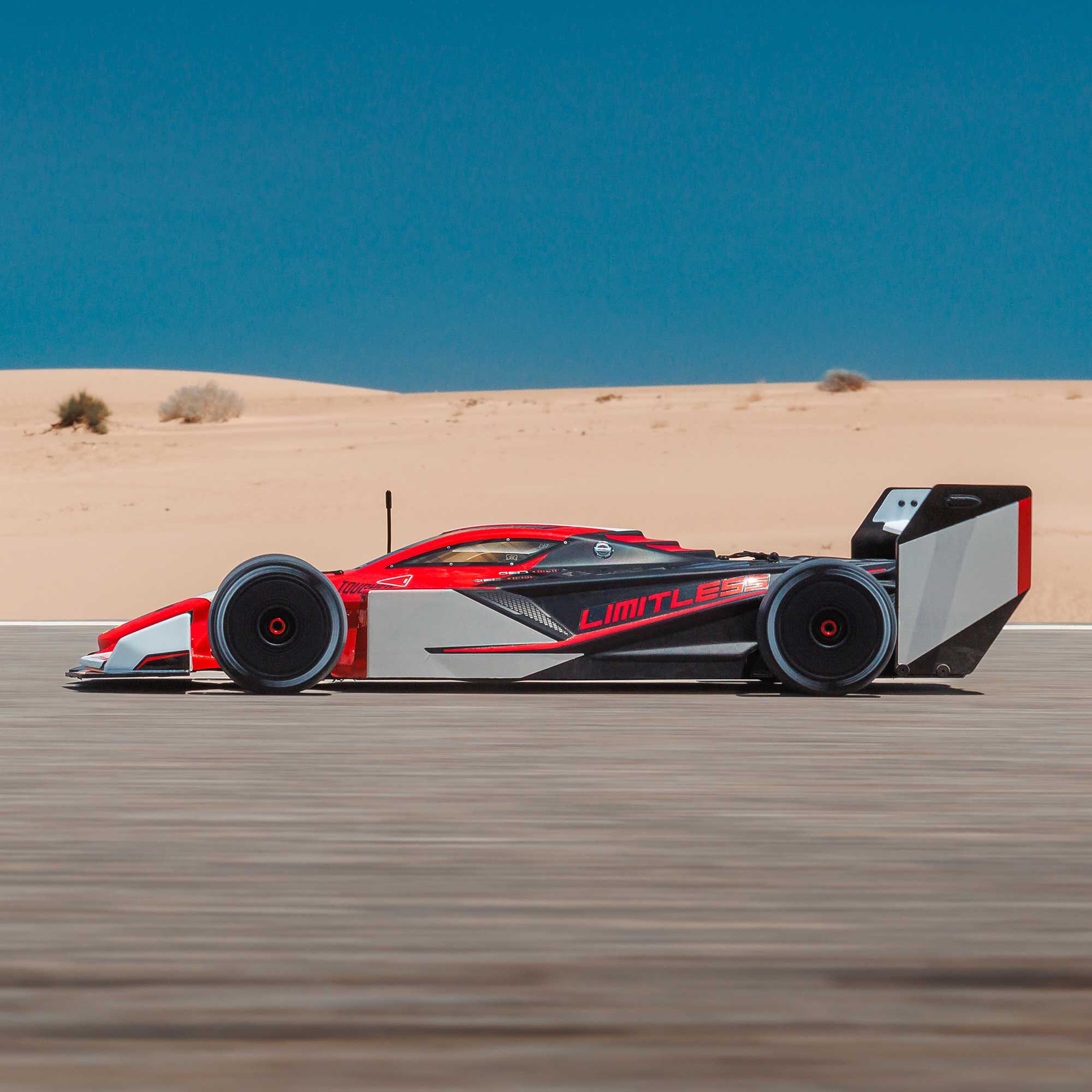 Arrma 1/7 LIMITLESS 8S AVC 4X4 RTR BLX Street Speed, Red/Black C-ARA7816T1 - Image 10