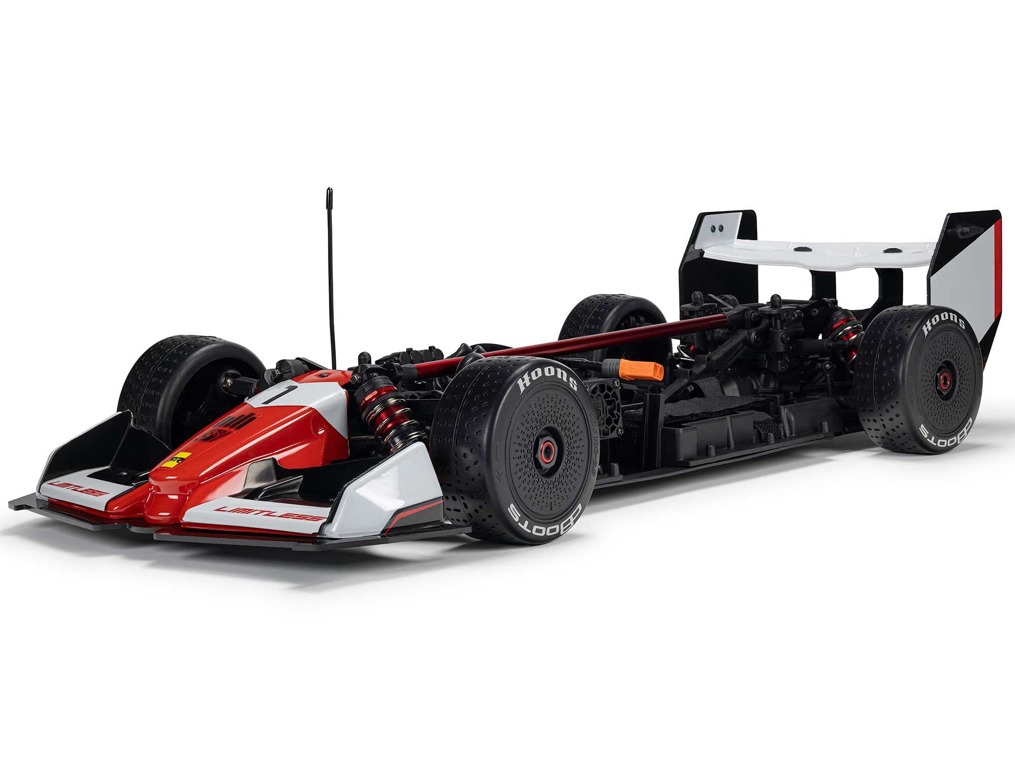 Arrma 1/7 LIMITLESS 8S AVC 4X4 RTR BLX Street Speed, Red/Black C-ARA7816T1 - Image 8