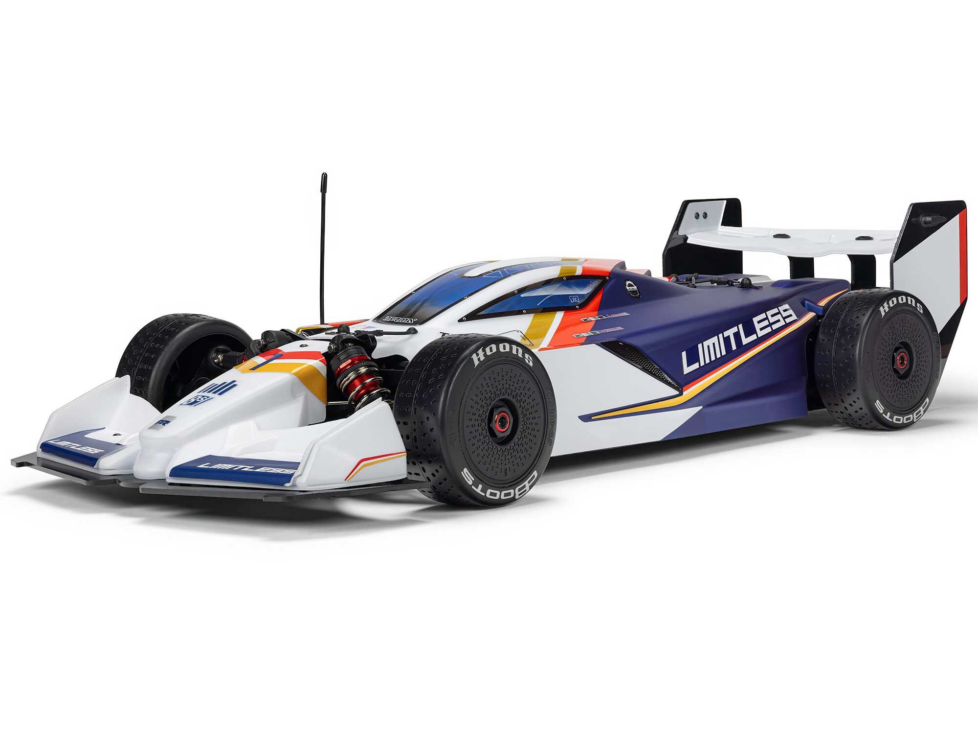 Arrma 1/7 LIMITLESS 8S AVC 4X4 RTR BLX Street Speed, White/Blue C-ARA7816T2