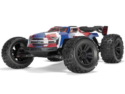 Arrma 1/8 KRATON 6S V6 4X4 BLX Speed Monster Truck RTR Blue/Red C-ARA8608V6T4