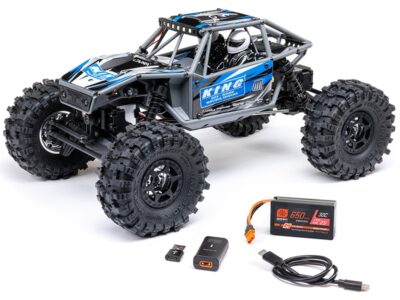Axial 1/18 UTB18 Capra 4WS 4WD Trail Buggy RTR with Bat/Chg - Blue