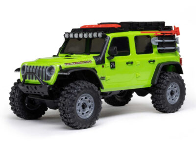 Axial 1/30 SCX30 Jeep Wrangler JLU 4X4 RTR Brushed Rock Crawler Green C-AXI-2261T1