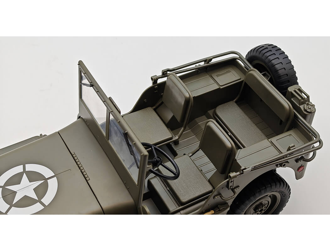 E-ZEE RC 1/10 4WD RC WILLYS JEEP WITH LED LIGHTS EZ-G2068 - Image 9