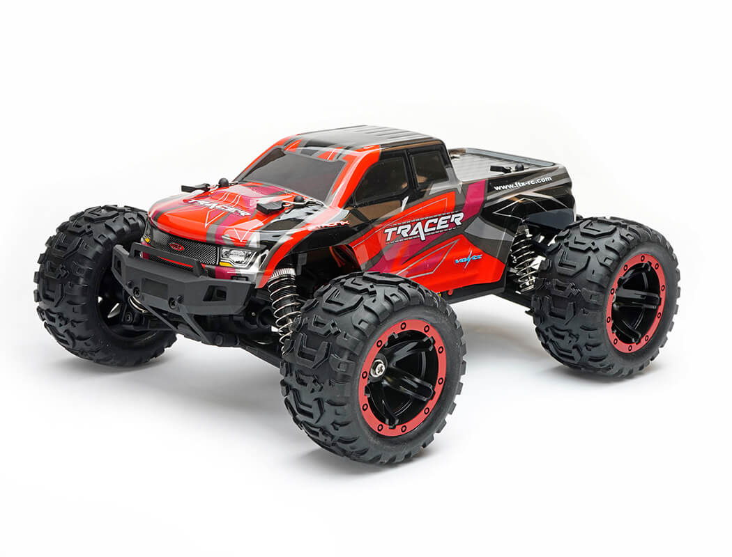 FTX Tracer 1/16 4WD Monster Truck RTR Red FTX5576R - Image 2