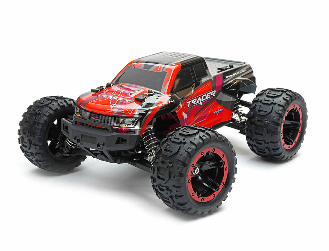 FTX Tracer 1/16 4WD Monster Truck RTR Red FTX5576R - Image 3