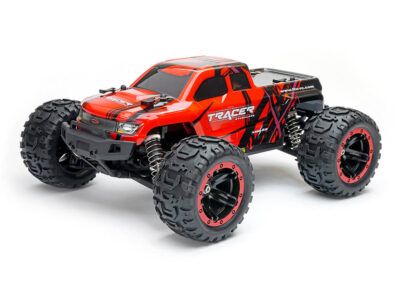 FTX TRACER BRUSHLESS 1/16 4WD MONSTER TRUCK RTR - Red FTX5596R