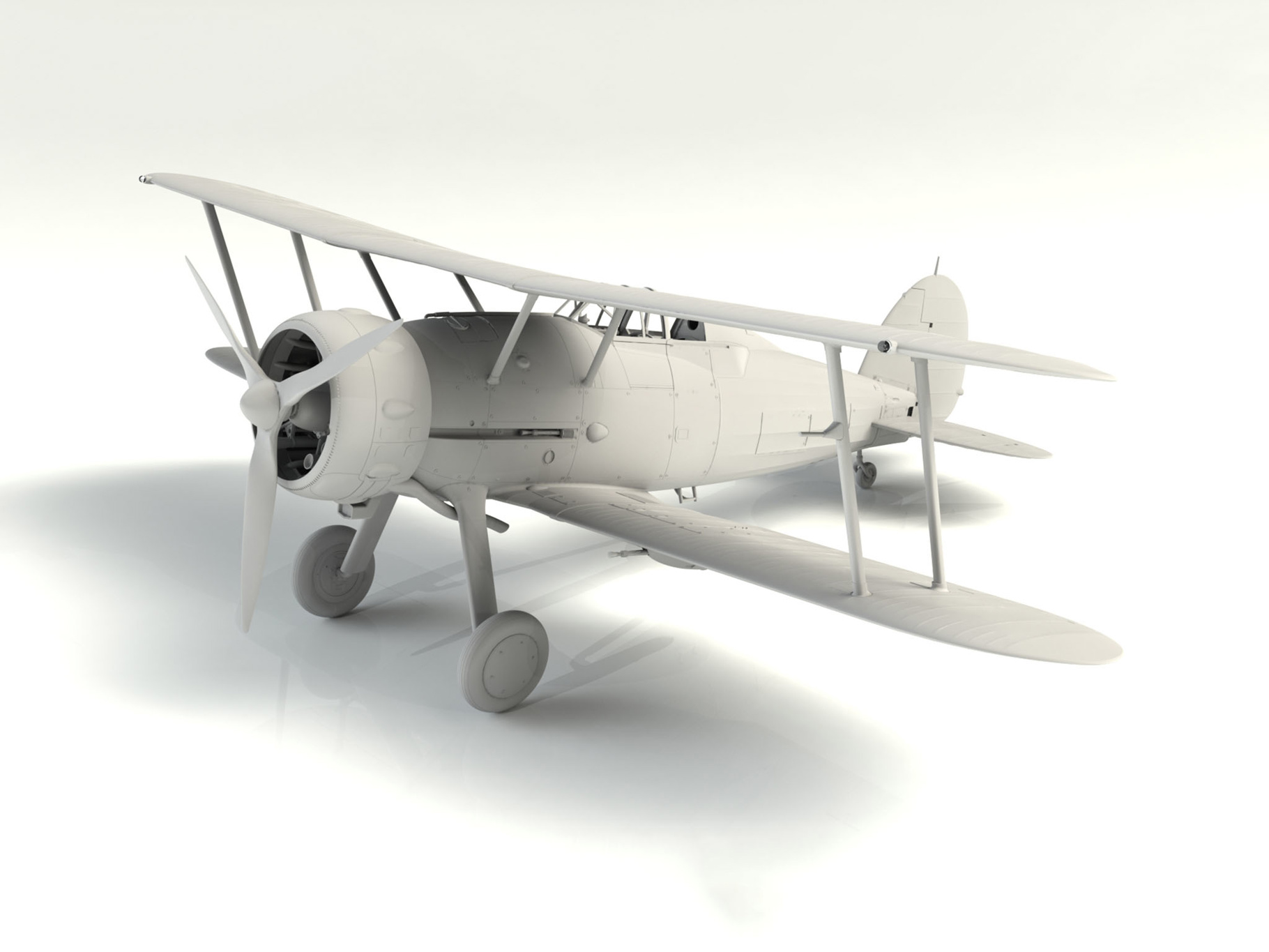 ICM Gloster Gladiator Mk.II, WWII British Fighter Plane 1:32 ICM32041 - Image 4
