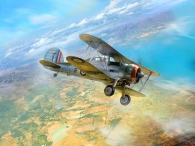ICM Gloster Sea Gladiator Mk.II, WWII British Naval Fighter Plane 1:32 ICM32042