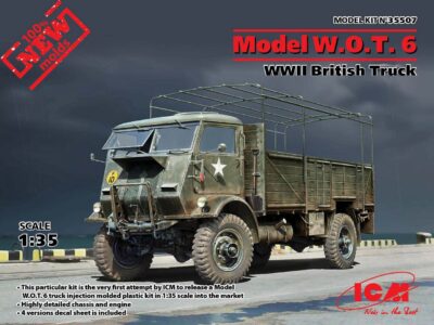 ICM Model W.O.T. 6, WWII British Truck 1:35 ICM35507